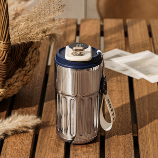 Smart Digital Thermal Bottle Portable Insulated Coffee Mug with Vacuum Flask