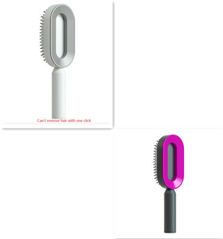 Self-Cleaning Anti-Static Hair Brush |One-Key Hair Removal |Hair Loss Prevention