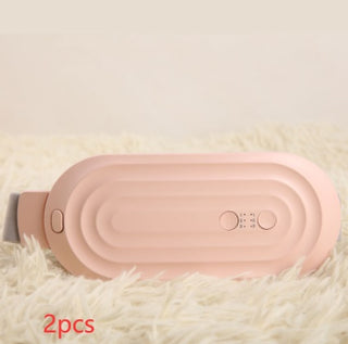 Menstrual Heating Pad - Smart Warm Belt for Cramps Waist Pain Relief with Vibration Massage