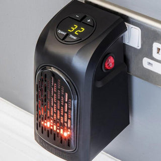 Mini Electric Ceramic Heater Fan|Portable Home & Office Warmer|Wall-Mounted