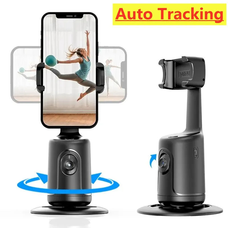 360° AI Smart Auto Face Tracking Gimbal – Hands-Free Phone Stabilizer for  Live Streaming