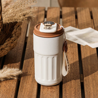 Smart Digital Thermal Bottle Portable Insulated Coffee Mug with Vacuum Flask